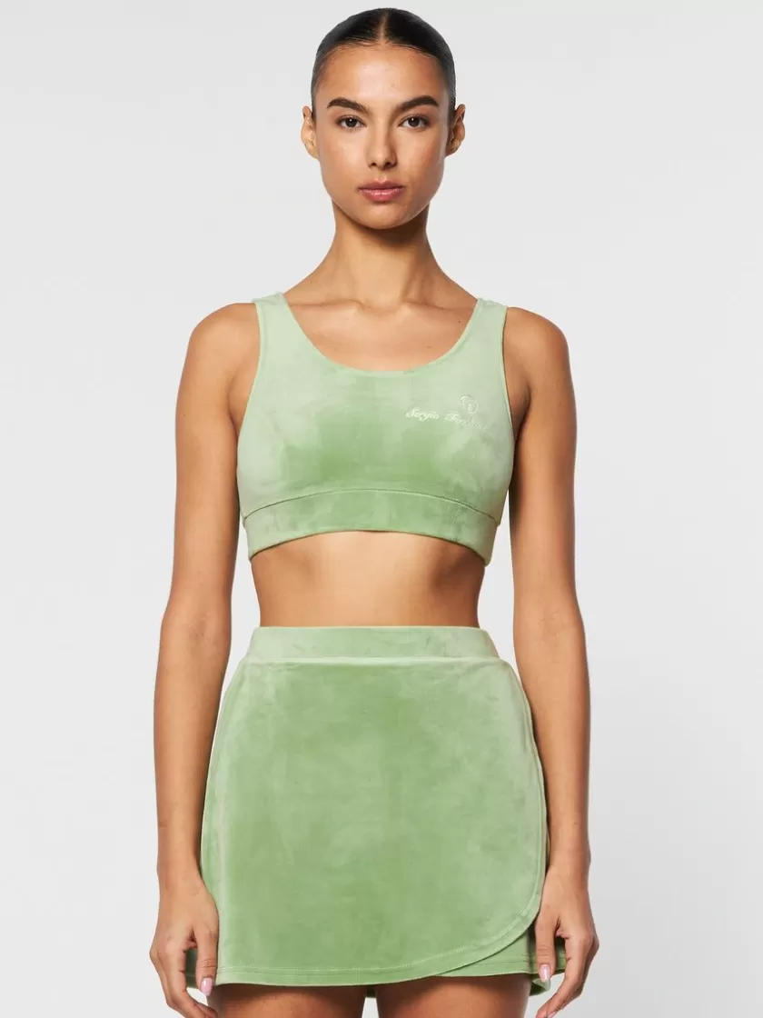 Sale Adela Bra- Jade Green Tops And Sports Bras