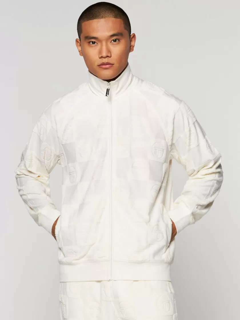 Clearance Anzio Zip-Up Track Jacket-Gardenia Tracksuits