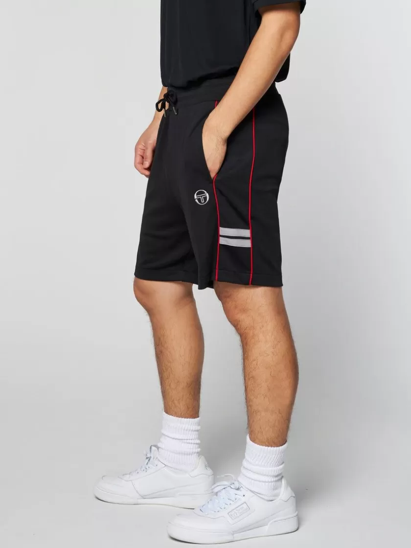 Clearance Ascot Track Short- Black Shorts And Swim