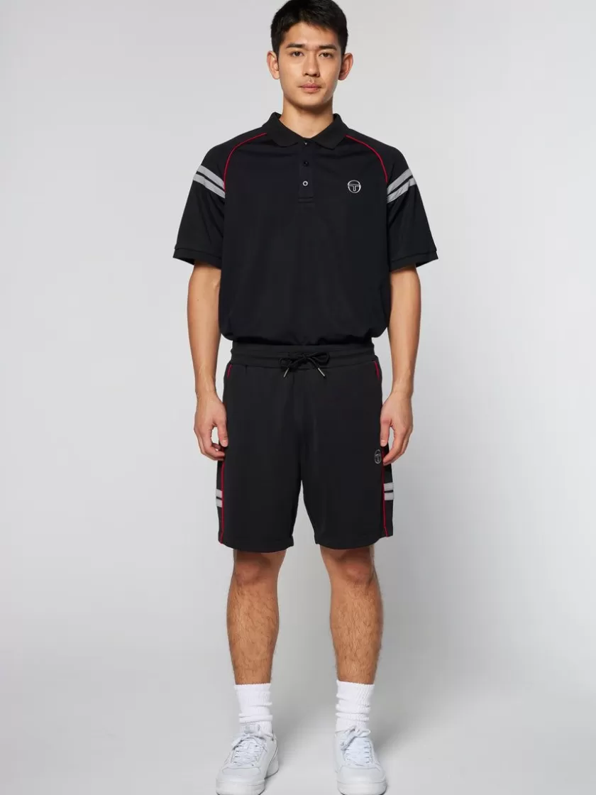 Clearance Ascot Track Short- Black Shorts And Swim