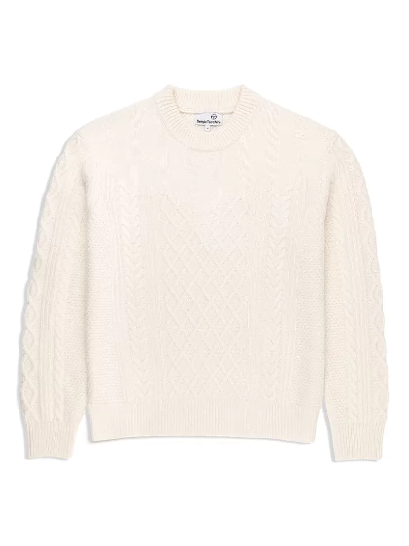 Online Cave Sweater- Gardenia Knitwear