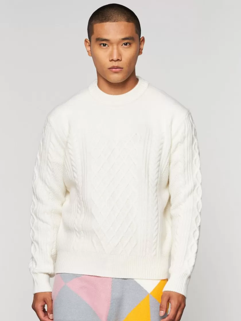 Online Cave Sweater- Gardenia Knitwear