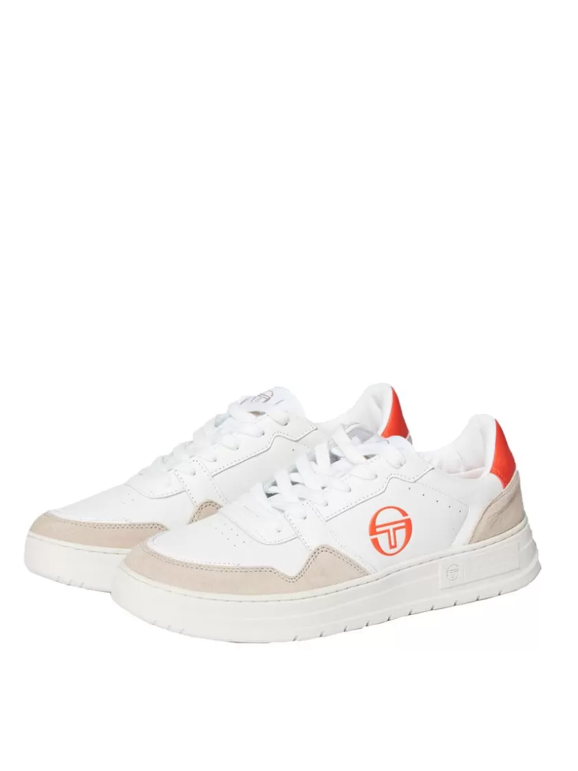 New Court Classic Mp Sneaker- White/ Tofu/ Ponciana Red View All