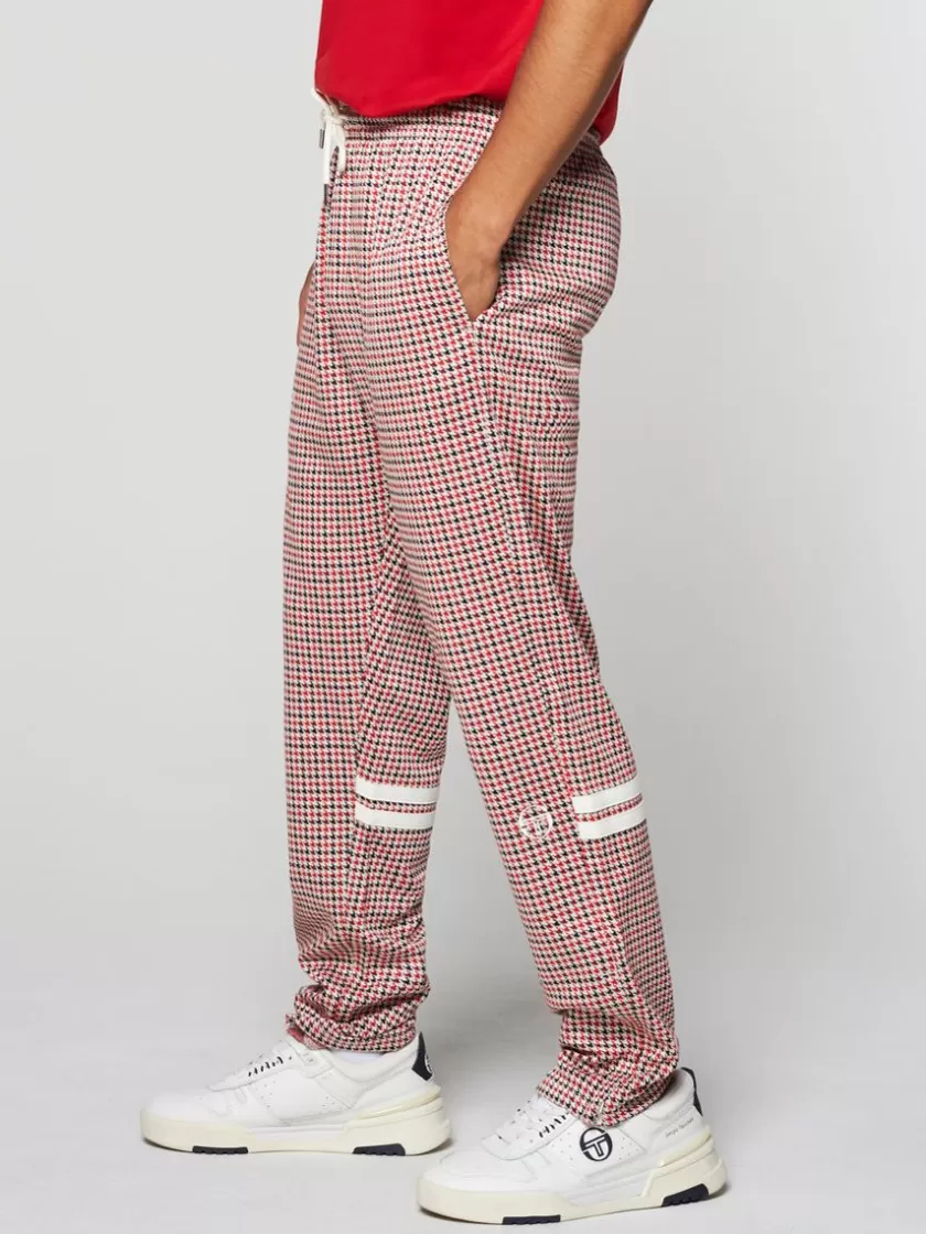 New Dallas Houndstooth Track Pant- Poinciana Tracksuits