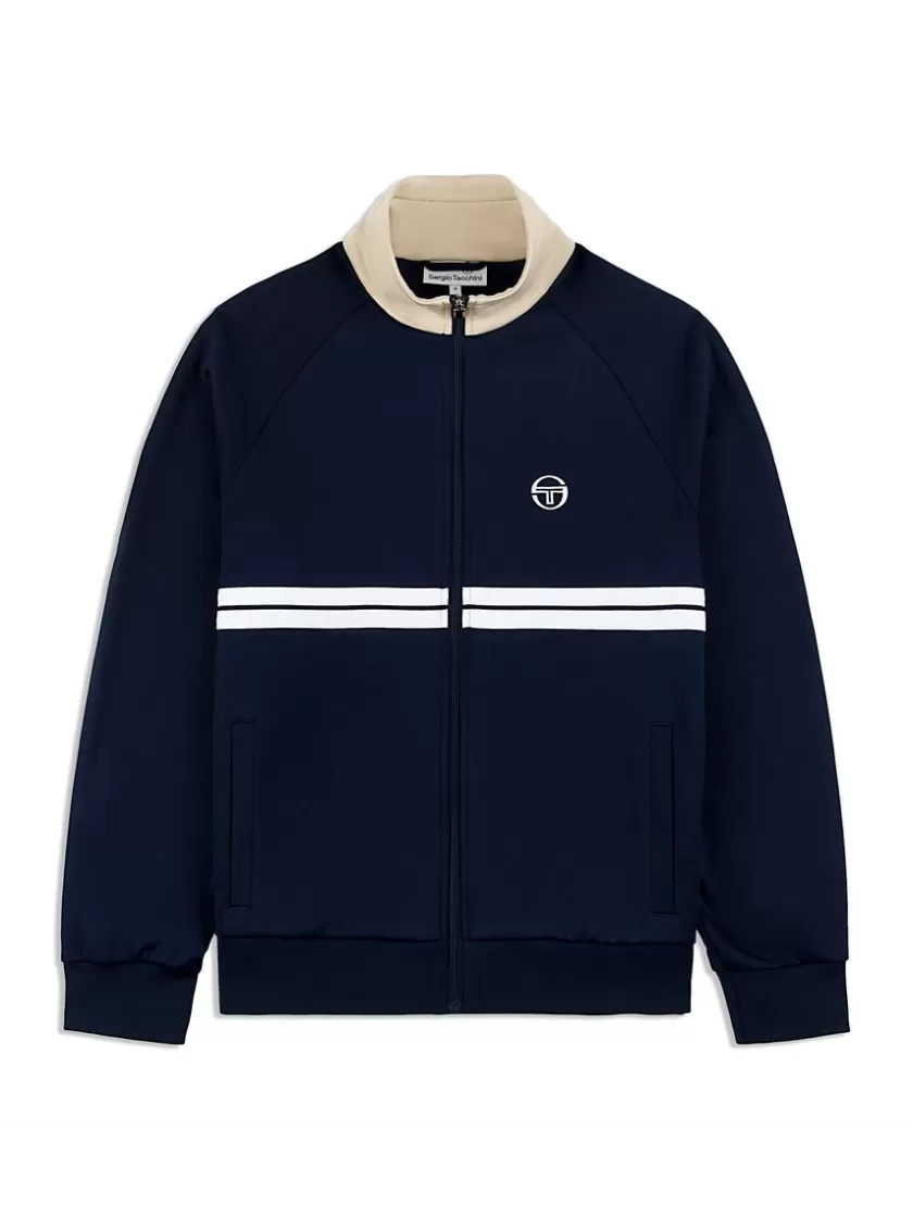 Best Sale Dallas Track Jacket Archivio- Maritime Blue/ Humus Jackets