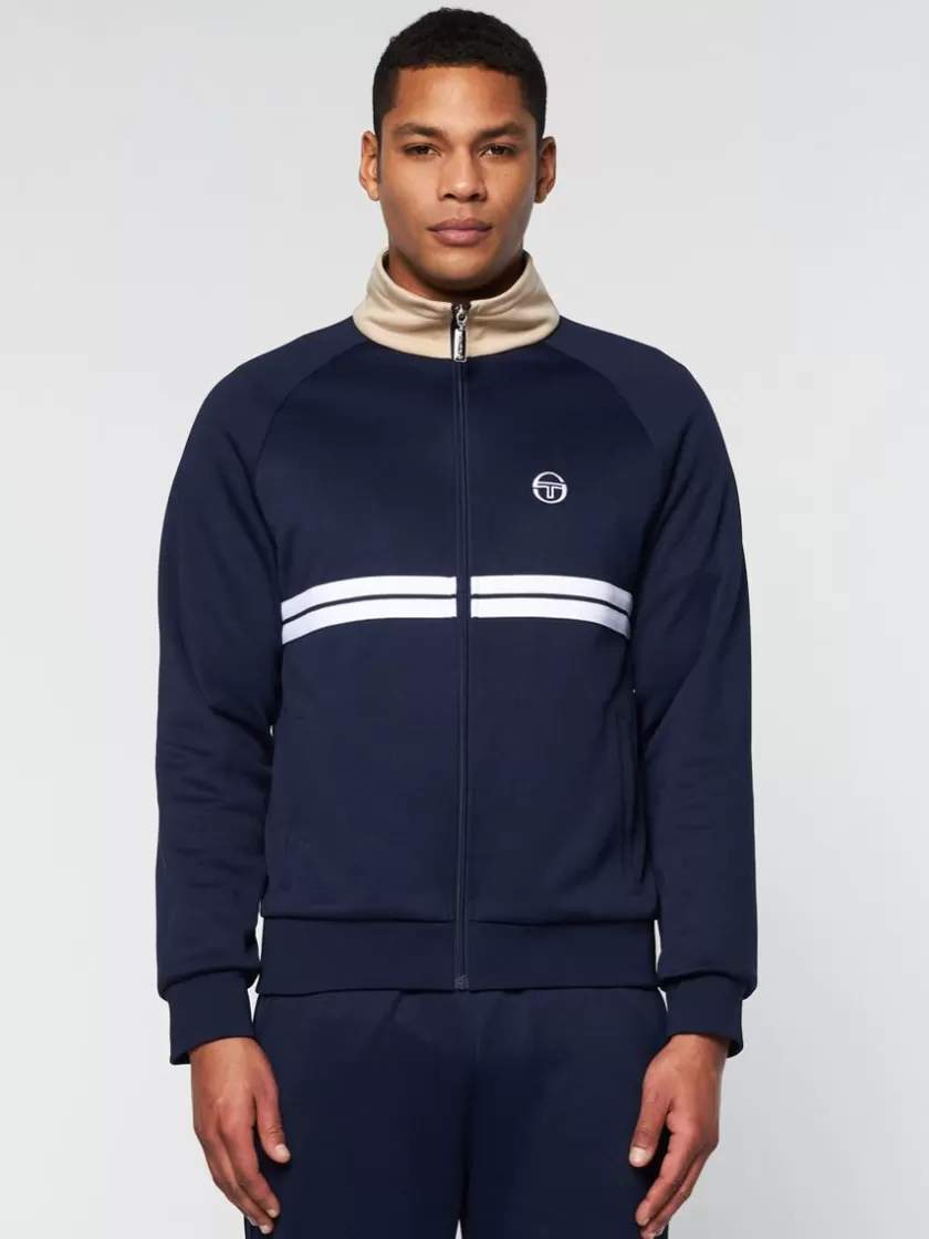 Best Sale Dallas Track Jacket Archivio- Maritime Blue/ Humus Jackets