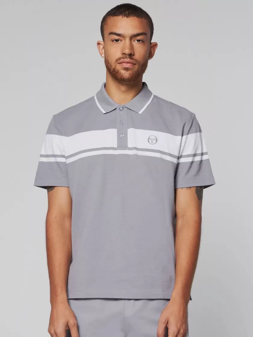 Best Sale Damarindo Polo- Sleet/ White Polos