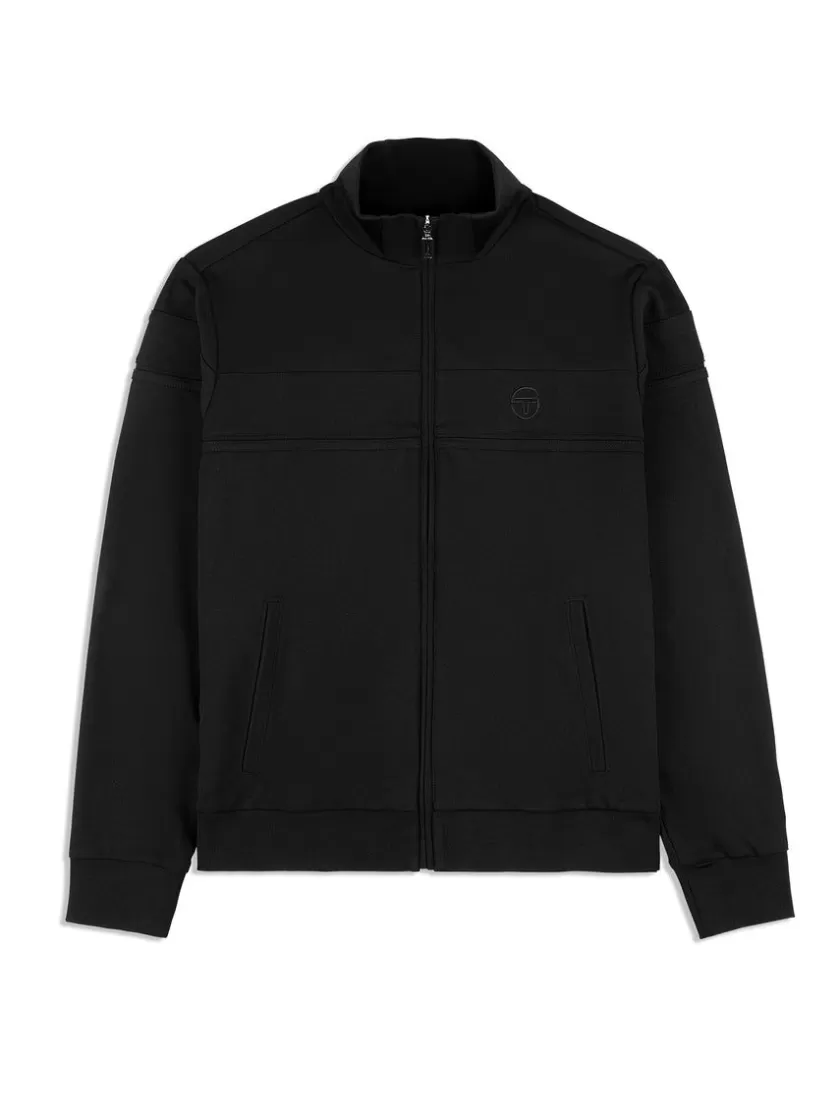 Clearance Damarindo Track Jacket Archivio- Black/ Black Jackets