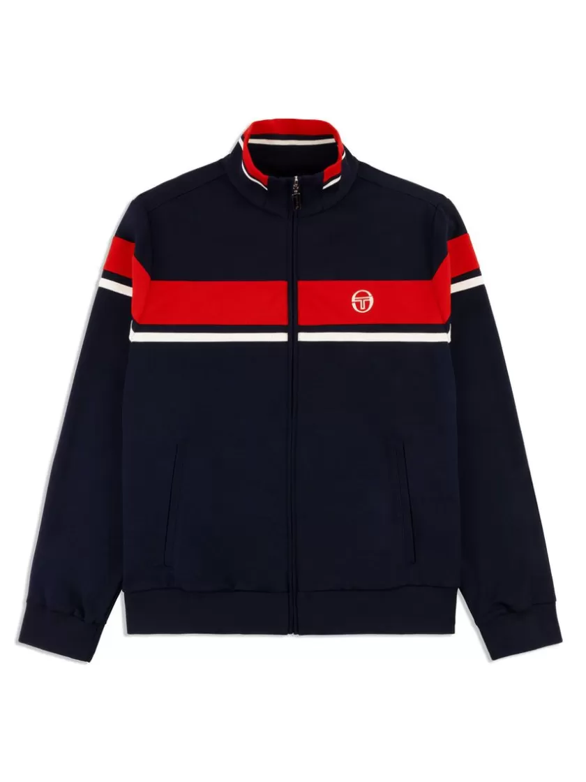 Fashion Damarindo Track Jacket-Maritime Blue View All