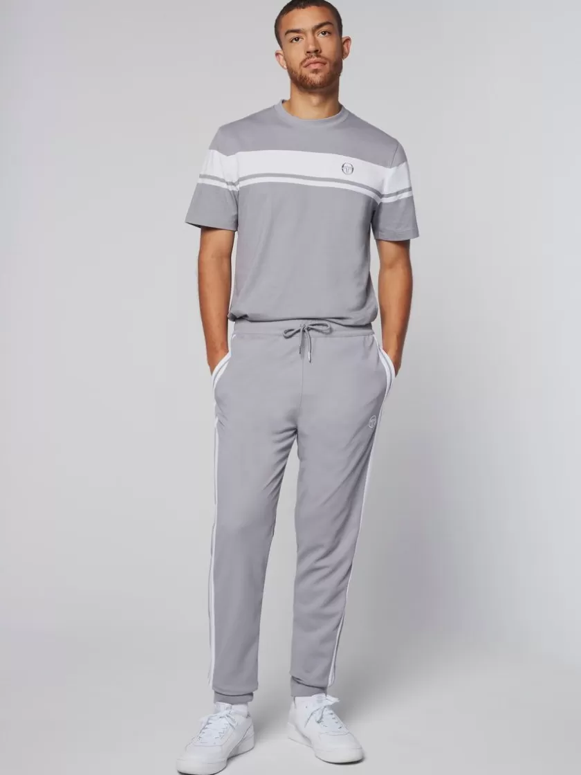 Clearance Damarindo Track Pant- Sleet/ White Tracksuits