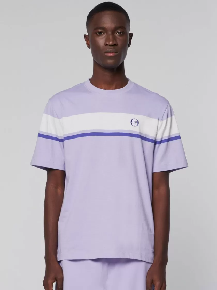 Best Sale Damarindo T-Shirt- Lavender/ Gardenia T-Shirts