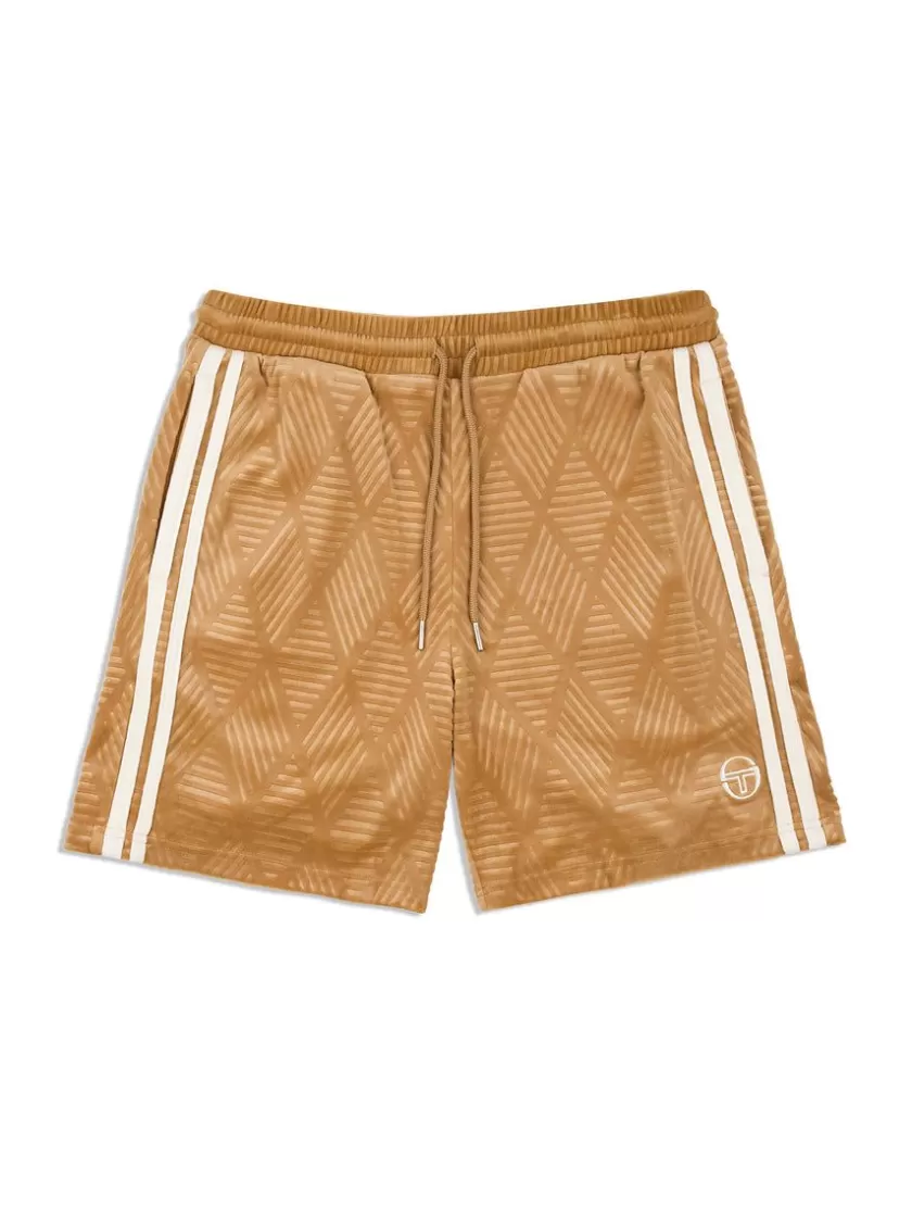 Best Debossed Damarindo Velour Short- Meerkat Shorts And Swim