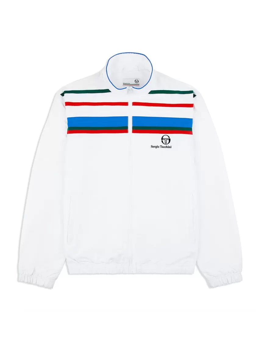 Shop Denver Track Jacket- White Jackets