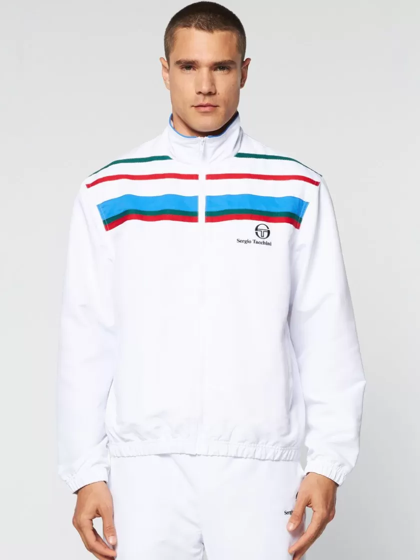 Shop Denver Track Jacket- White Jackets