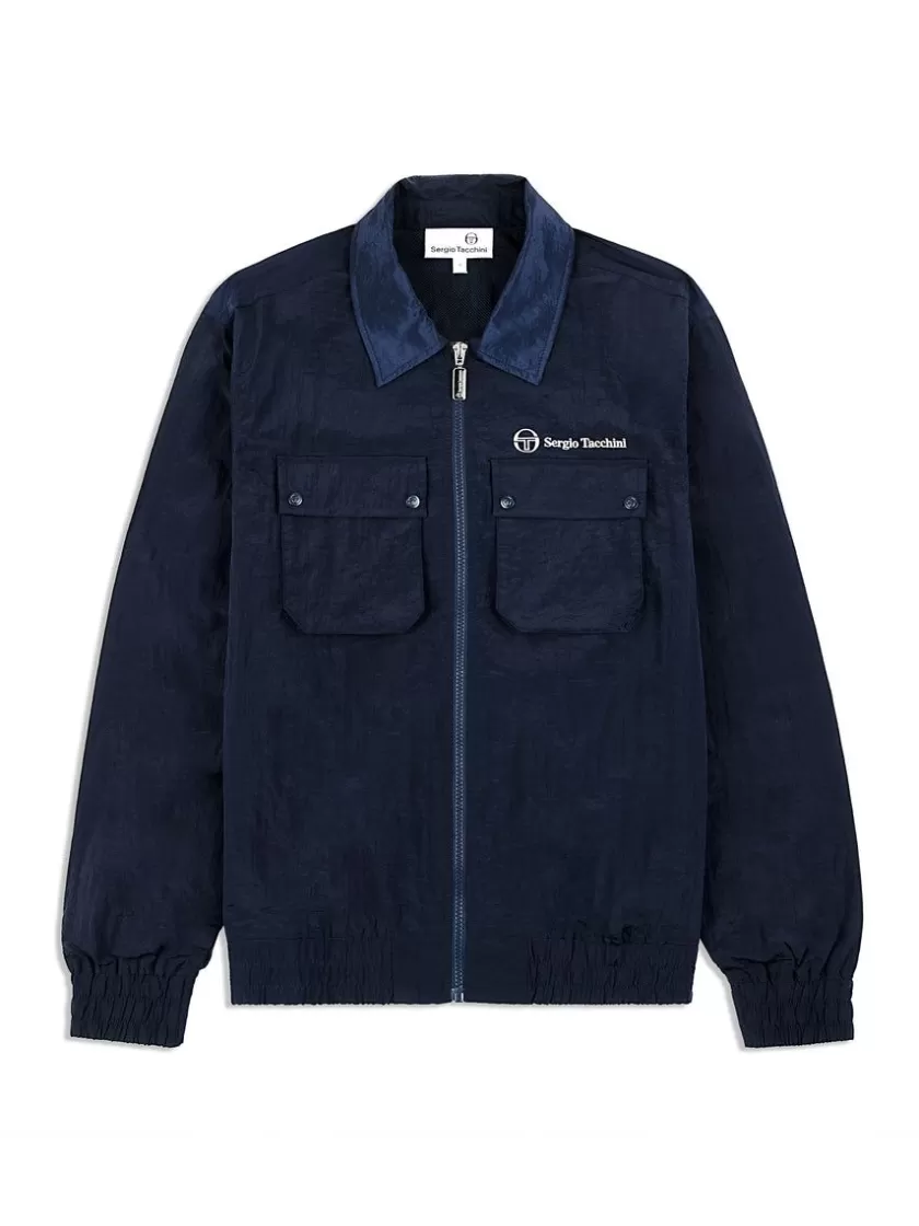 Cheap Devonte Track Jacket- Maritime Blue Jackets