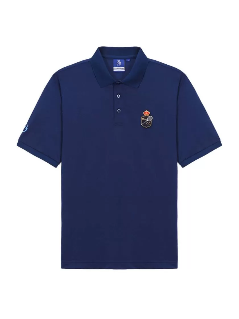 Sale Doubles Mch Polo- Navy For The Court