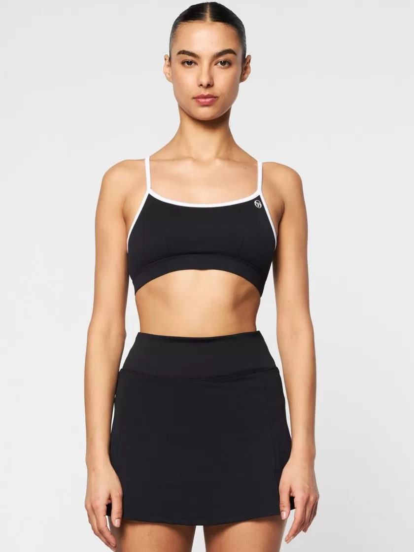 Discount Elisa Sports Top- Black Beauty For The Court