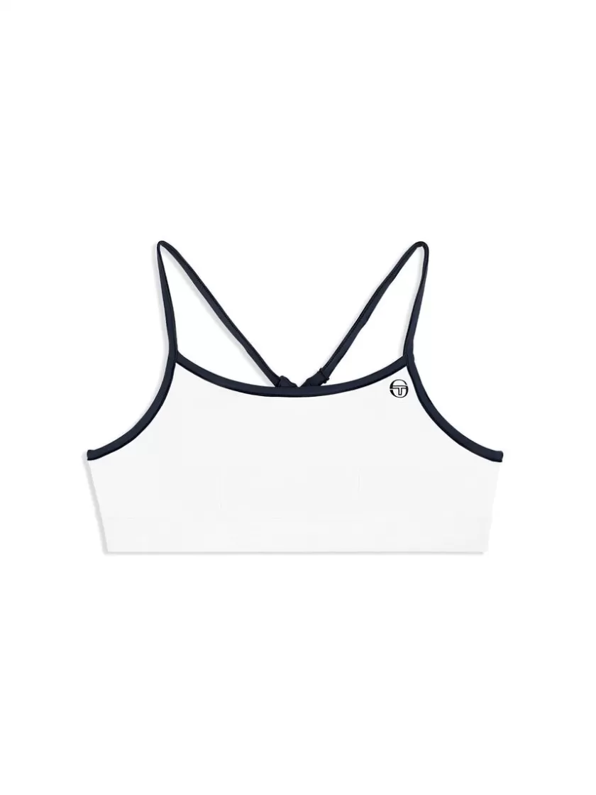 Clearance Elisa Sports Top- Brilliant White Tops And Sports Bras