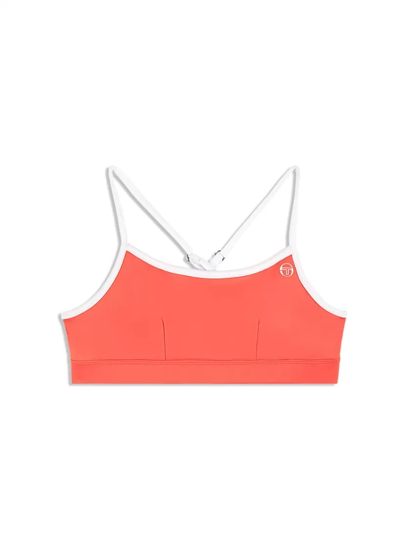 Cheap Elisa Sports Top- Calypso Coral For The Court