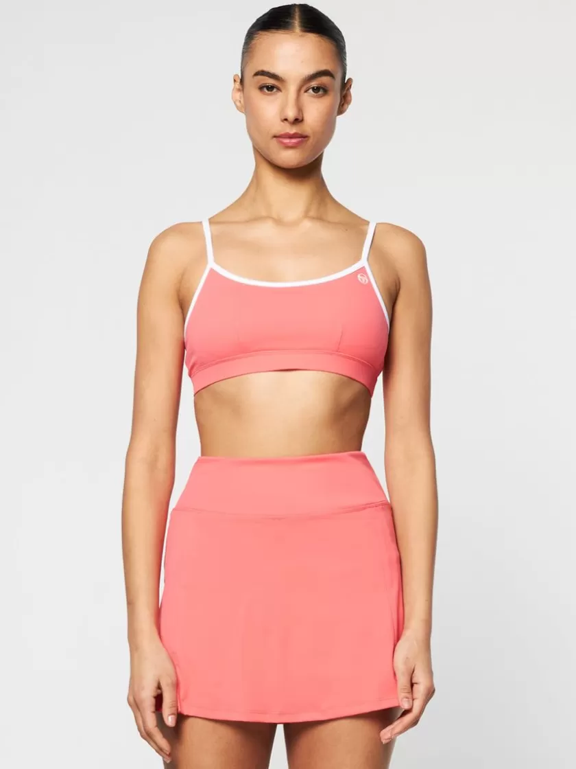 Cheap Elisa Sports Top- Calypso Coral For The Court