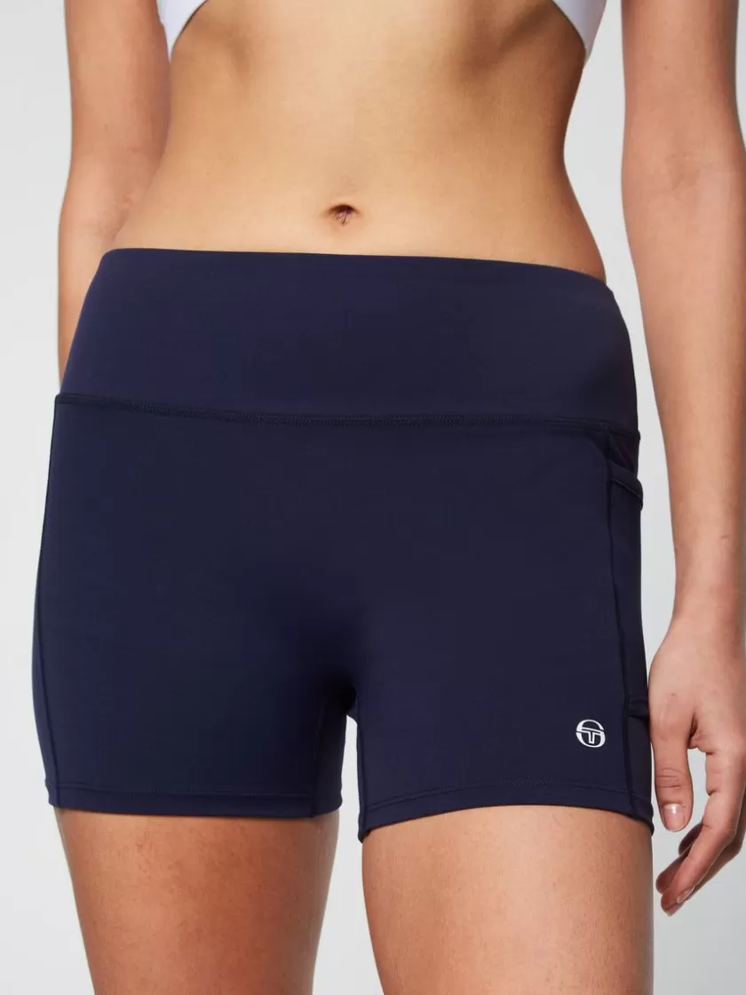 Discount Elisa Tennis Short- Maritime Blue View All