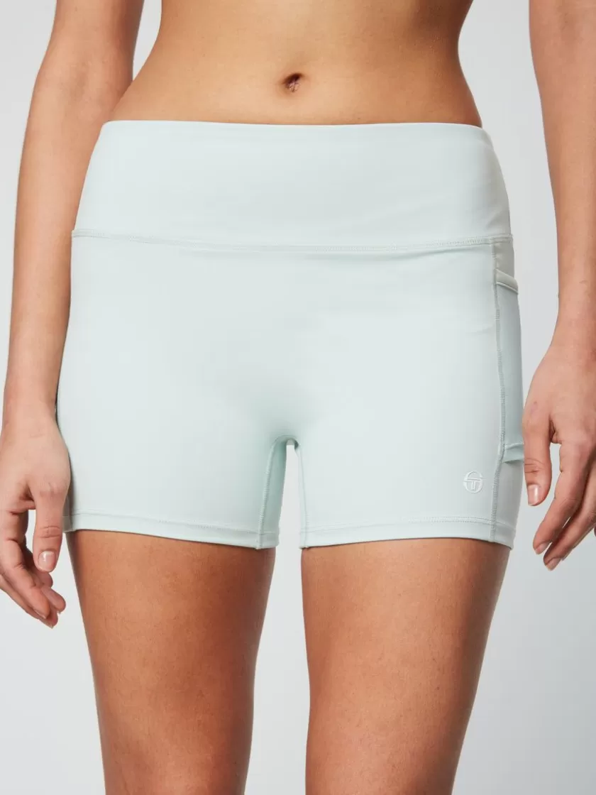 Hot Elisa Tennis Short- Surf Spray For The Court