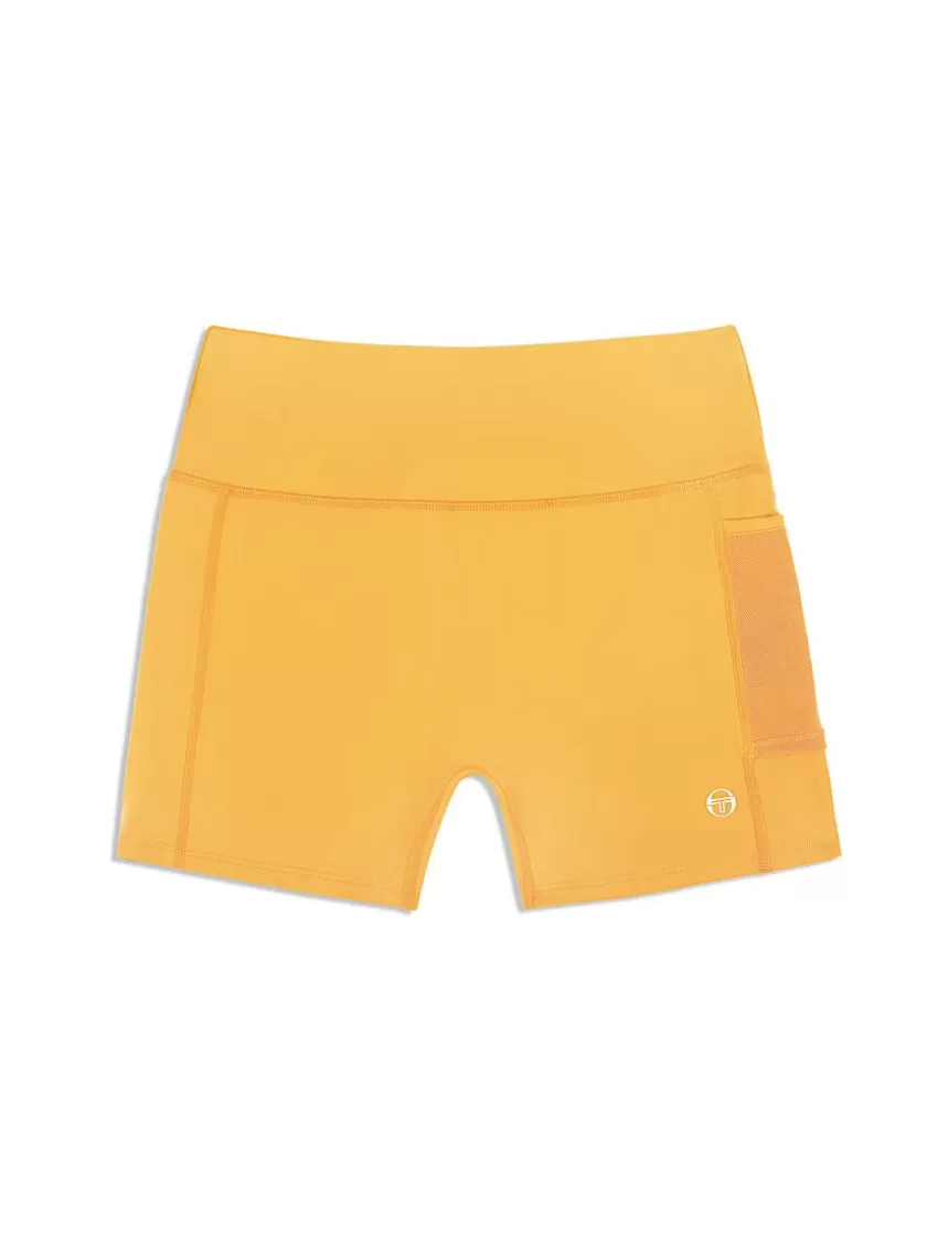 Online Elisa Tennis Short- Tangerine For The Court