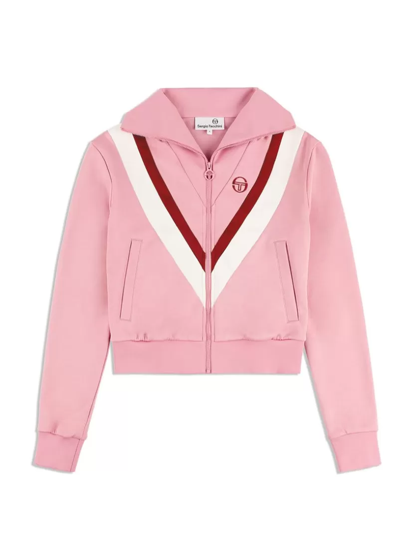 Clearance Federica Knit Zip Track Jacket- Polignac For The Court