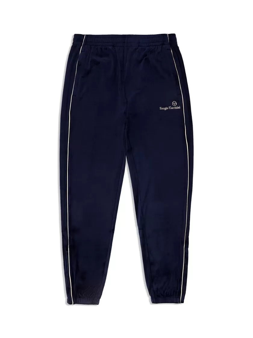 Flash Sale Gallone Velour Track Pant- Maritime Blue Pants And Sweatpants