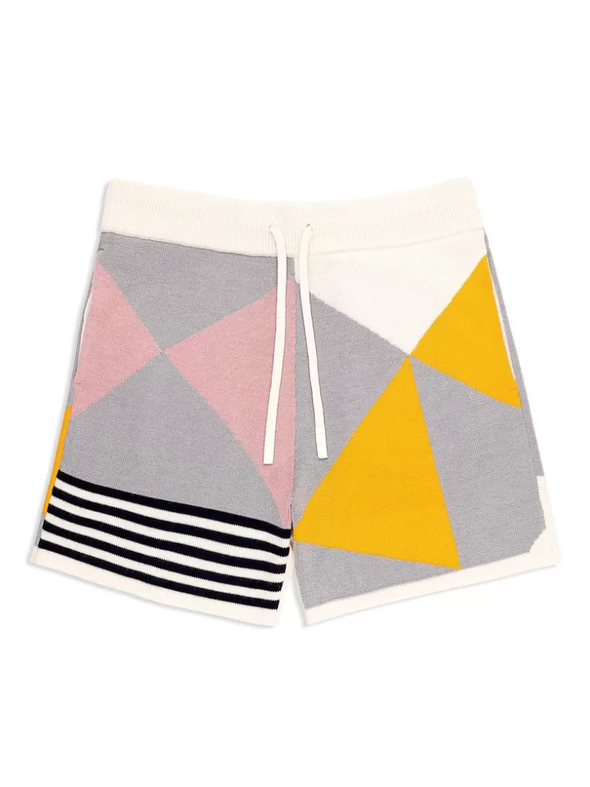 Flash Sale Geo Knit Short- Multi Shorts And Swim