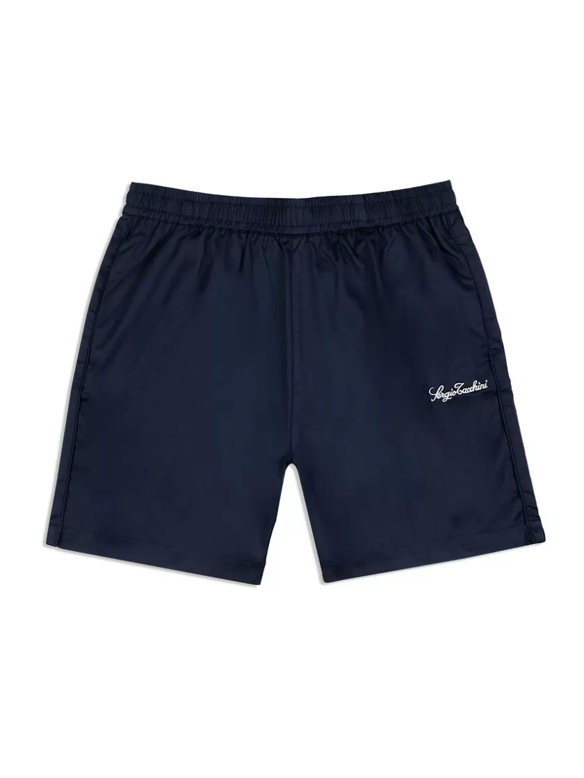 Discount Giorgio Lounge Short- Maritime Blue Shorts And Swim