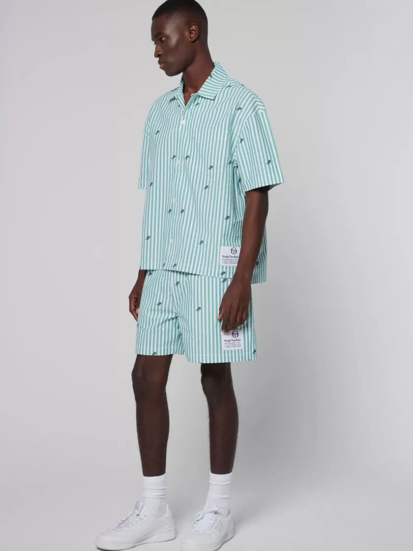 Shop Granda Camp Shirt- Deep Mint Matching Separates