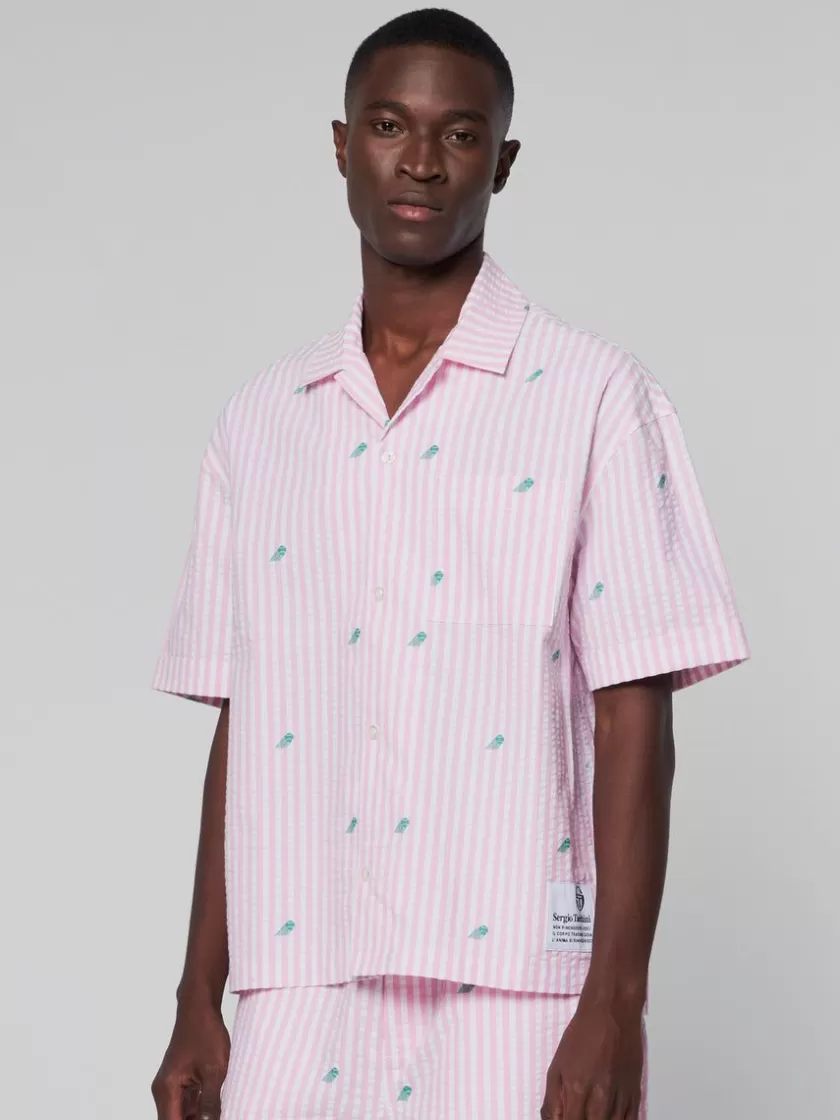 Hot Granda Camp Shirt-Begonia Pink View All