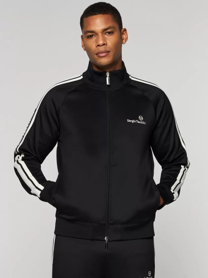 Best Sale Gromo Tape Track Jacket- Black Beauty Tracksuits