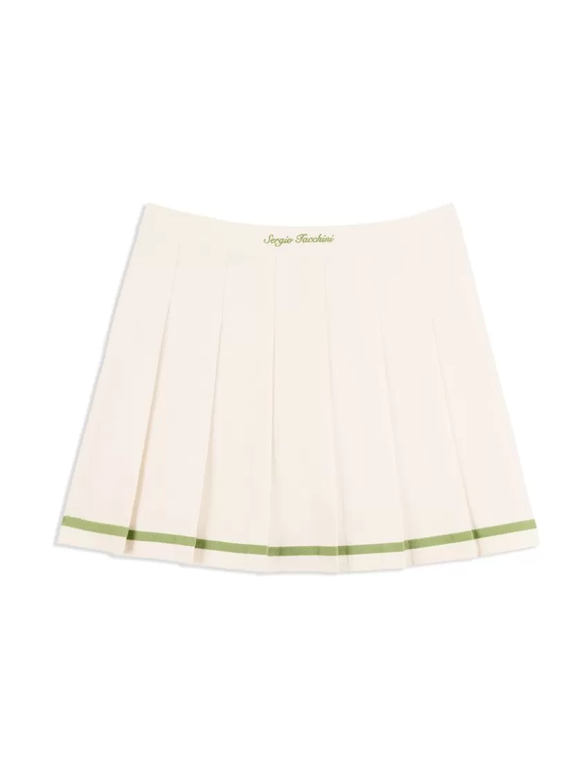 Cheap Kalkman Tennis Skirt- Gardenia For The Court