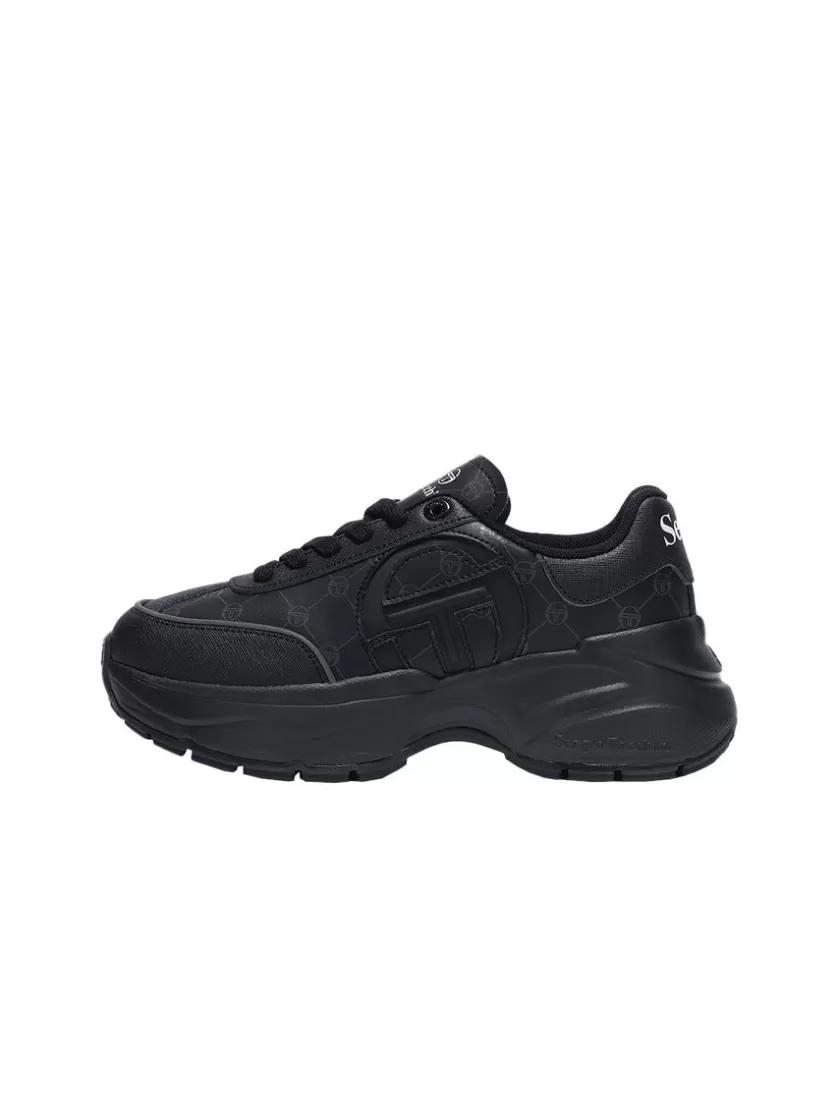 Shop La Faccia Sneaker- Black For The Court