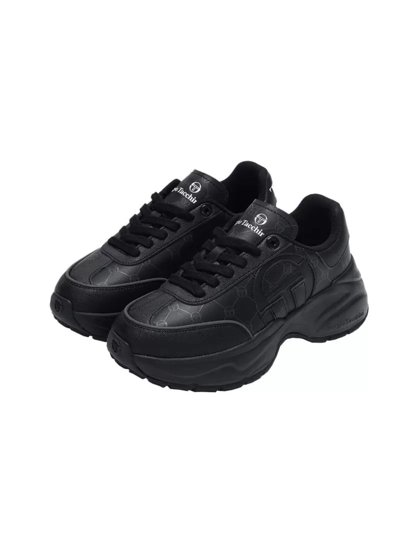 Shop La Faccia Sneaker- Black For The Court