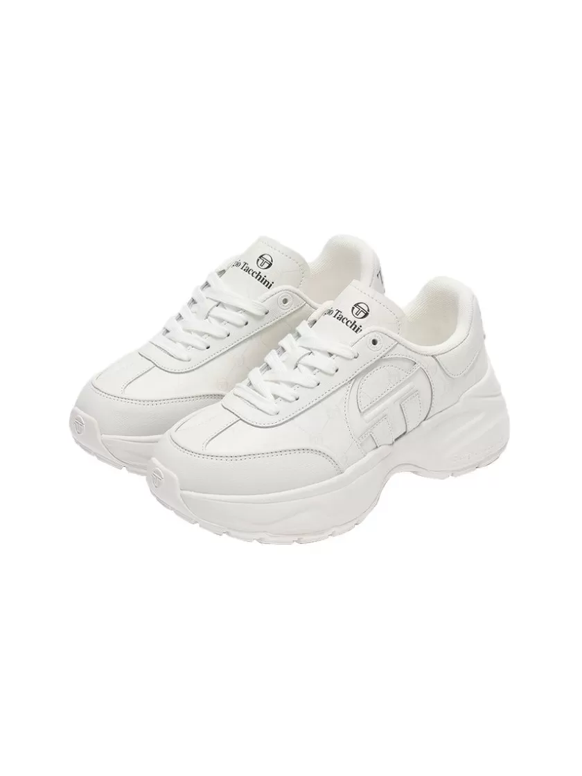 Shop La Faccia Sneaker- Optical White For The Court