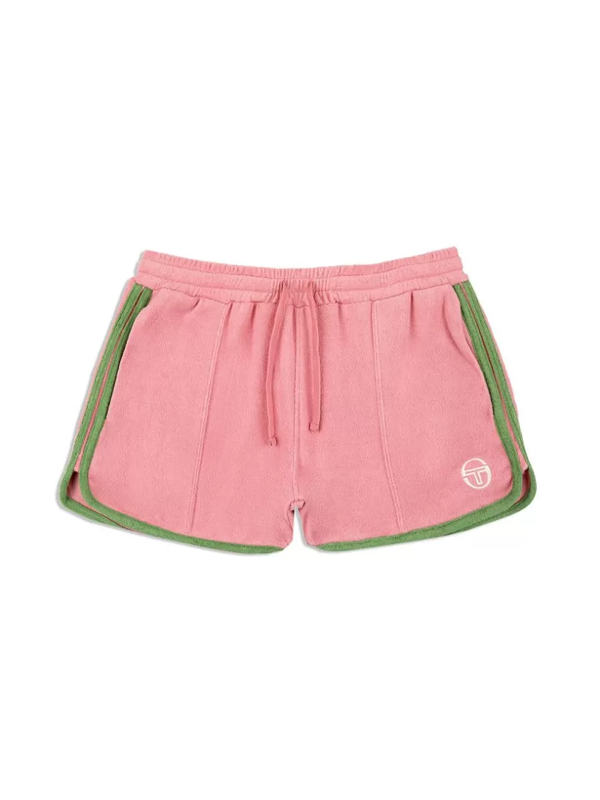 Online Laura High Waist Short- Wild Rose For The Court