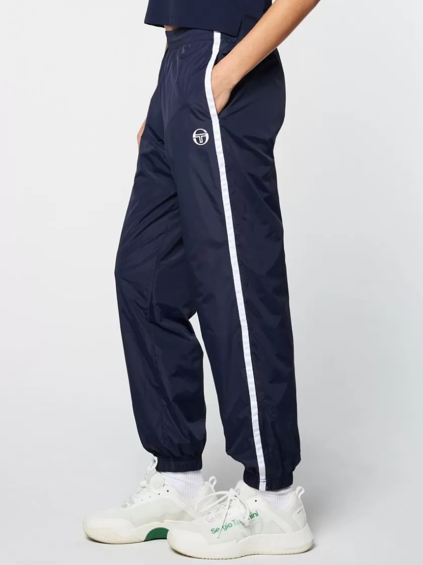 Online Lesi Track Pant- Maritime Blue Nylon