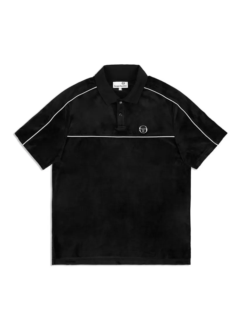 Sale Lioni Velour Polo Archivio- Black Beauty Polos