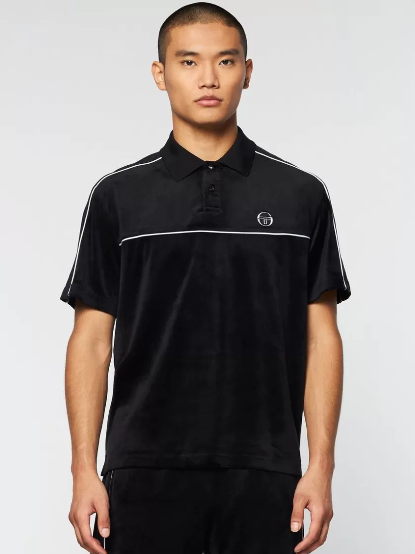 Sale Lioni Velour Polo Archivio- Black Beauty Polos