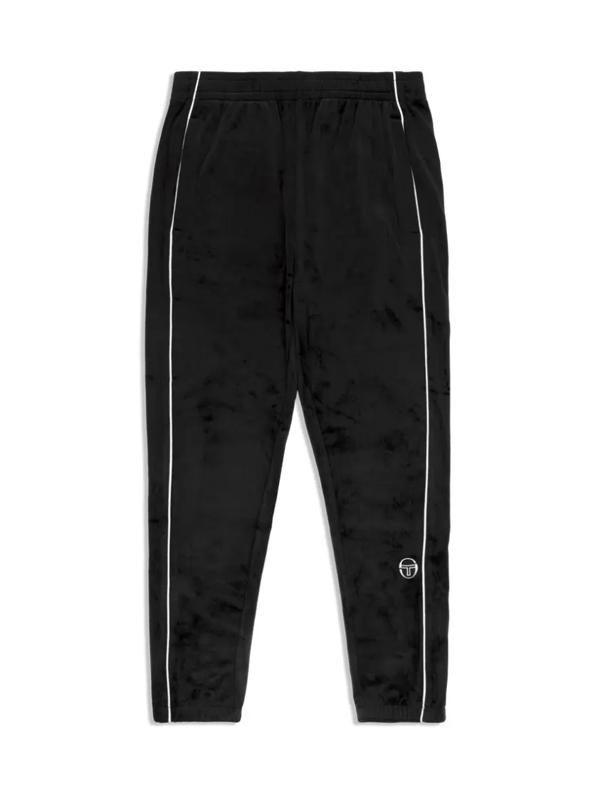 Flash Sale Lioni Velour Track Pant- Black Beauty Velour