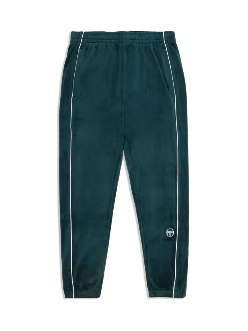 Best Sale Lioni Velour Track Pant- Botanical Garden Velour