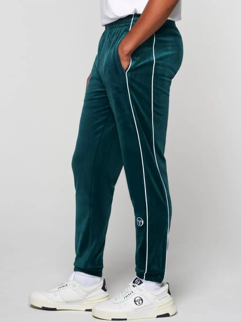 Best Sale Lioni Velour Track Pant- Botanical Garden Velour