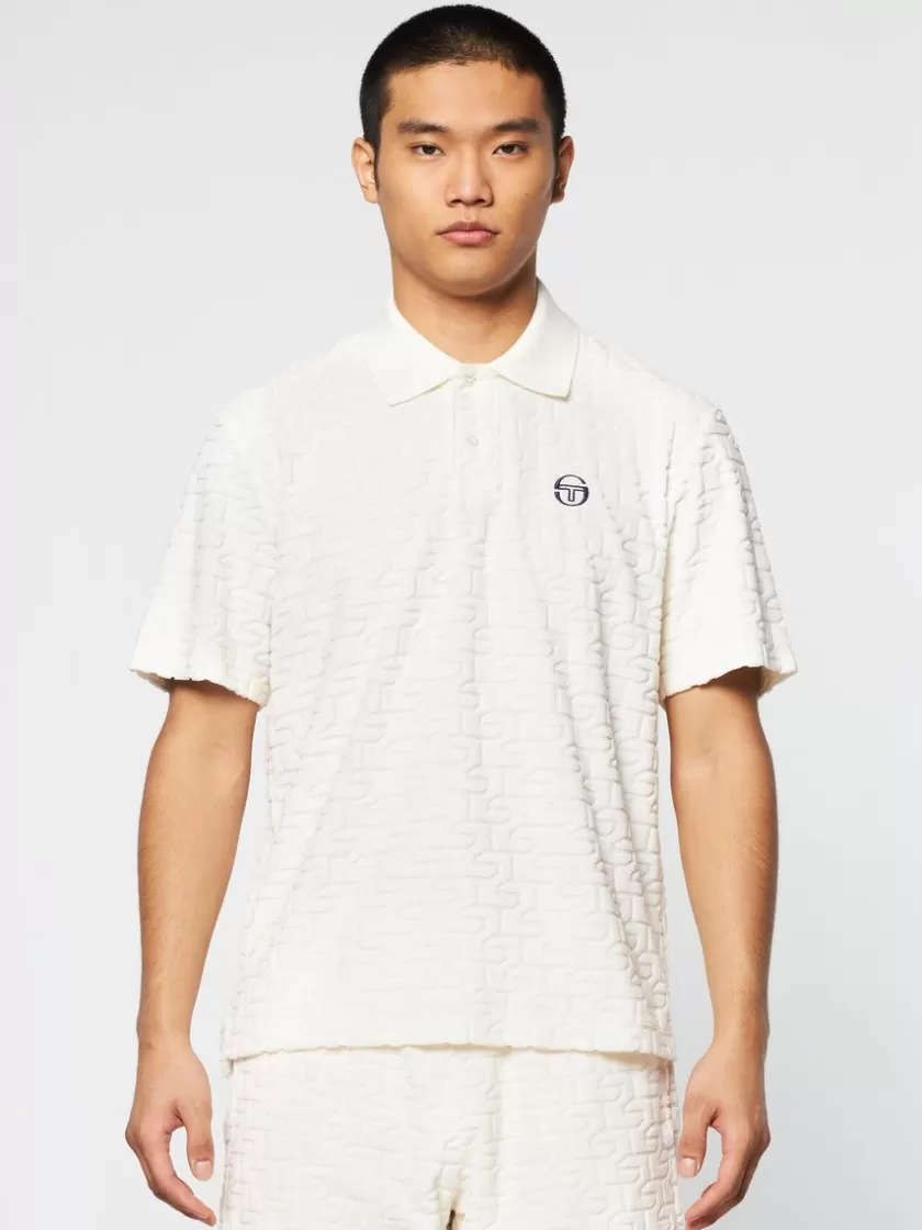 Discount Livata Monogram Polo- Gardenia Polos