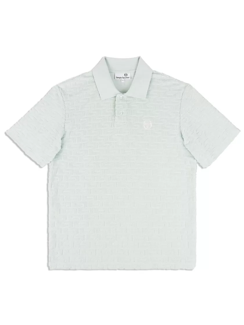 Discount Livata Monogram Polo- Surf Spray Matching Separates