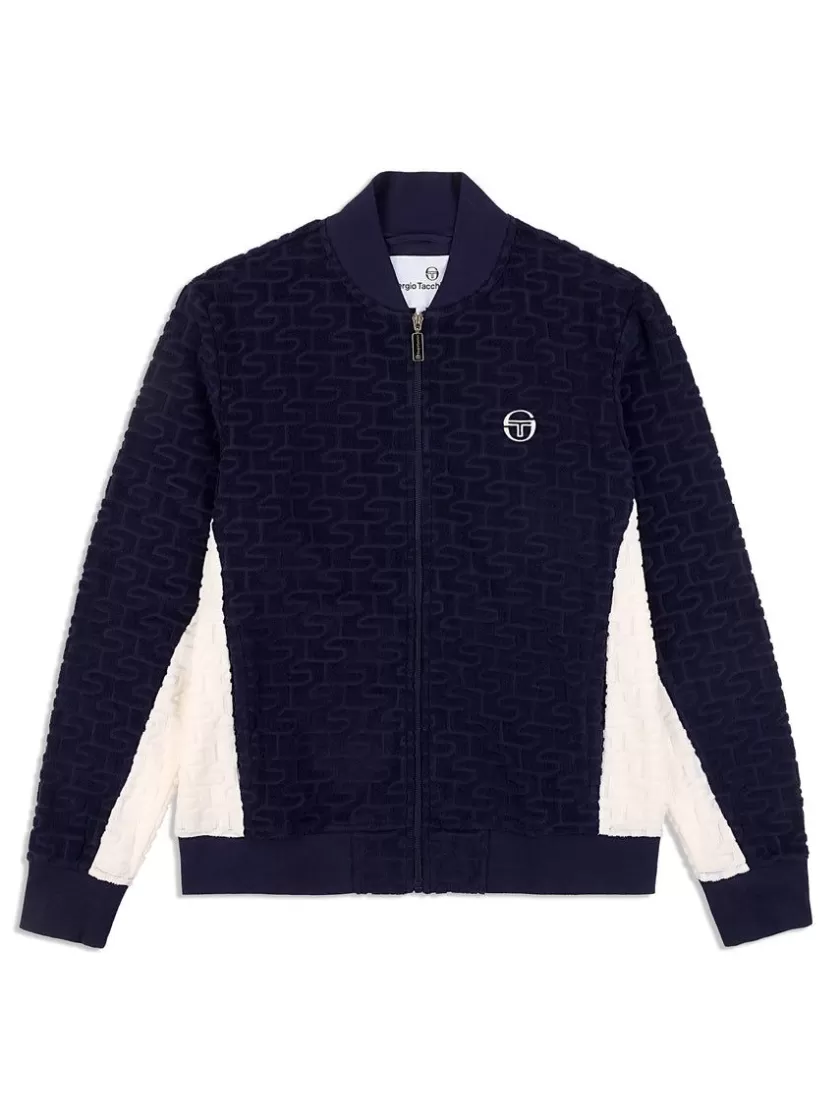 Online Livata Monogram Track Jacket- Maritime Blue Jackets