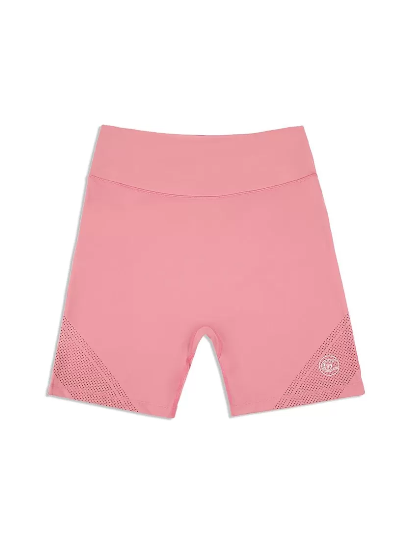 Discount Masaci Biker Short- Wild Rose For The Court