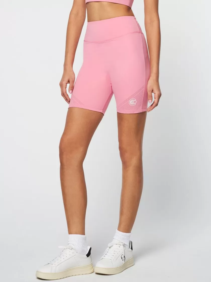 Discount Masaci Biker Short- Wild Rose For The Court